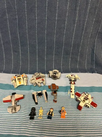 Lego Star Wars lot de microfighters et figurines