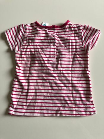 Vend t-shirt manches courtes Tex taille 23 mois