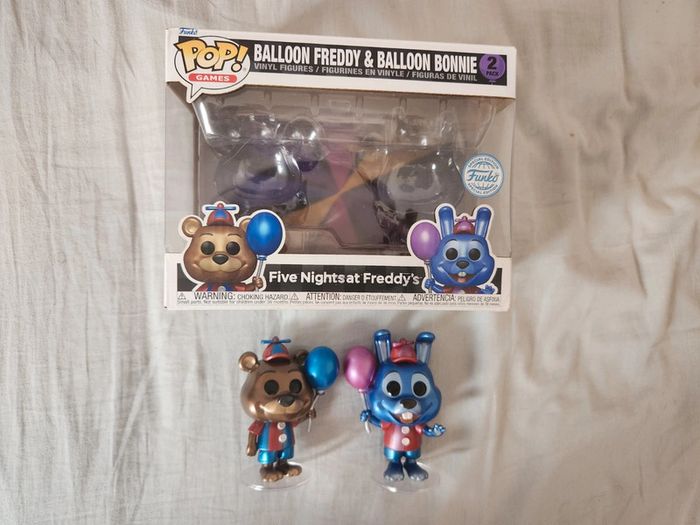 Pop Ballon Freddy Ballon Bonnie Five nights at freddy's - photo numéro 3