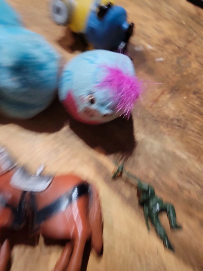 Gros lot Jouet toupie personnage mignon peluche mini lapin - photo numéro 4