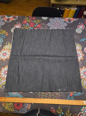 Morceau de tissus jean