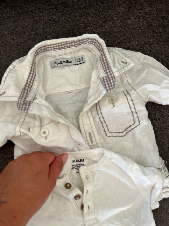 Chemise + t-shirt - photo numéro 2