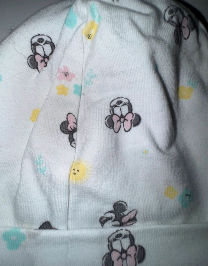 Lot Bonnet naissance - neuf - Disney Baby - fille - Naissance - photo numéro 4