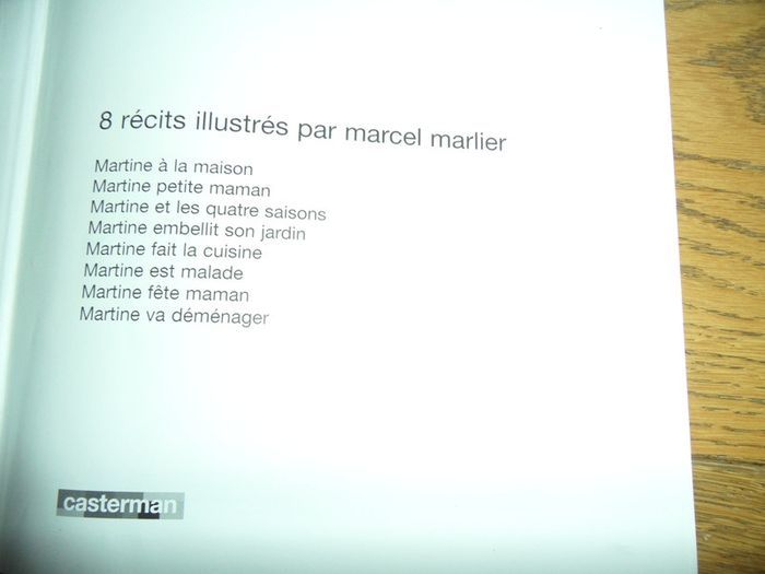 Livre Martine à la maison comprenant 8 albums, éditions casterman - photo numéro 2