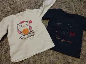 2 hauts longues manches