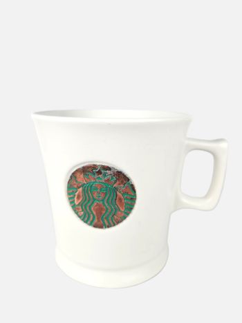 Tasse Starbucks Collector 2014 - Medallion Sirène Cuivre - Céramique