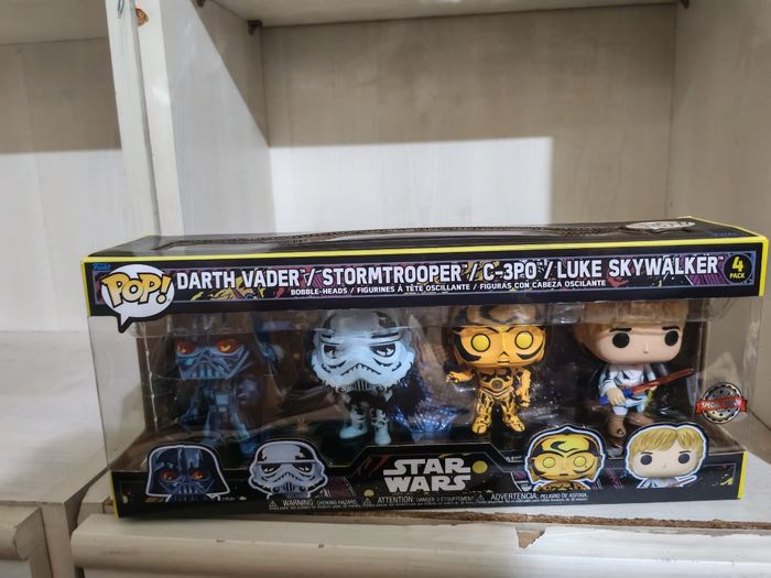 🌟Funko Pop! Star Wars – Pack de 4 figurines (Édition spéciale)🌟