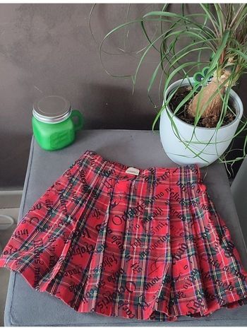 Jupe écossaise 4 ans 3 pommes