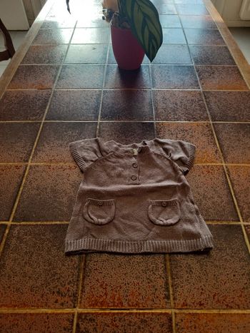 Pull long/ petite robe