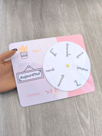 La roue des jours de la semaine