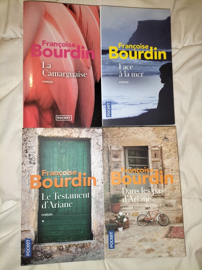 Lot de 4 livres Françoise Bourdin
