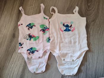 Lot de deux bodies été  stitch