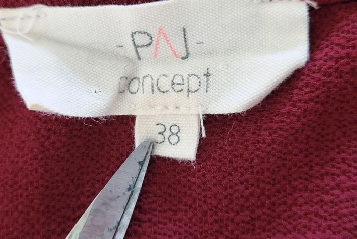 Débardeur prune bordeaux Paj Concept Taille 38 - photo numéro 7