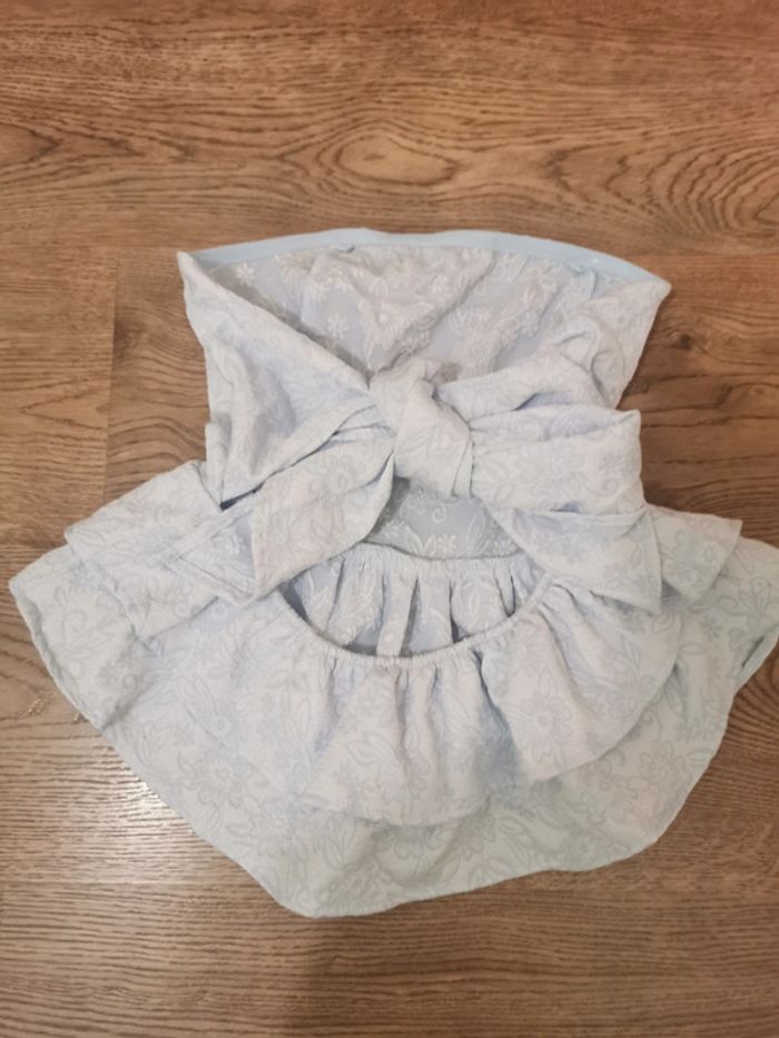Bustier xs NEUF dos nu avec noeud - photo numéro 2