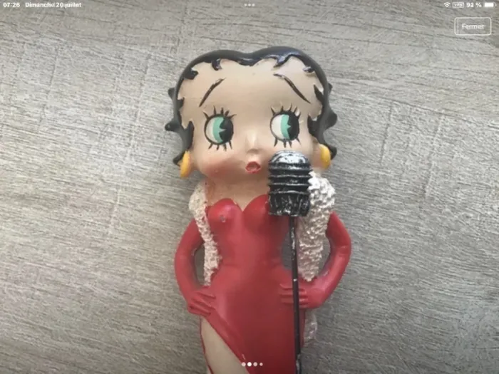 Vintage figurine betty boop - photo numéro 2