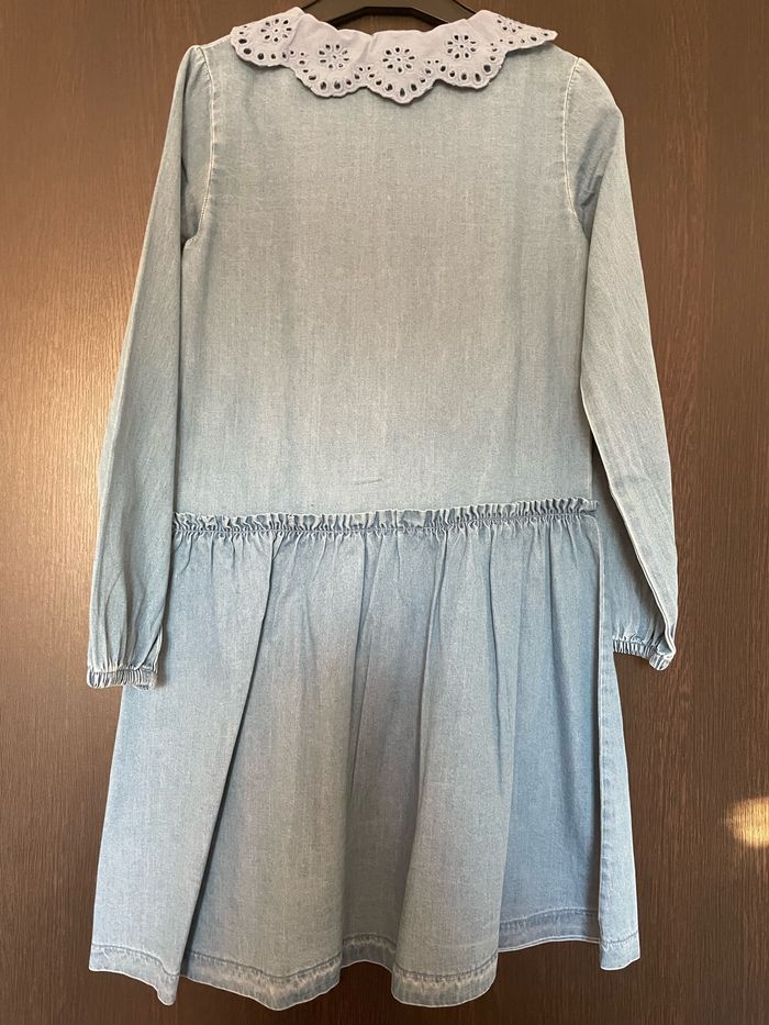 Robe en jean fille kiabi taille 8 ans - photo numéro 2