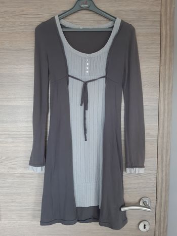 Robe grise avec gilet Promod taille XS