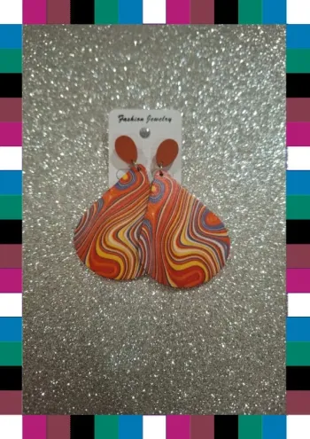 Boucles d'oreilles en bois