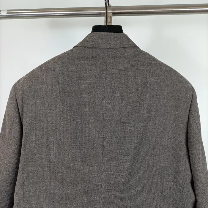 Veste de costume grise Soren Ugo Ferrini - Taille 27 100% laine A475 - photo numéro 8
