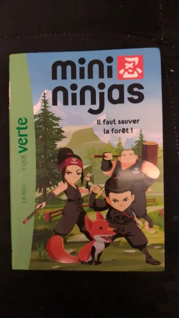 Livre Mini Ninja n°1 Bibliothèque Verte