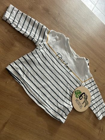 T shirt manches longues petit loup