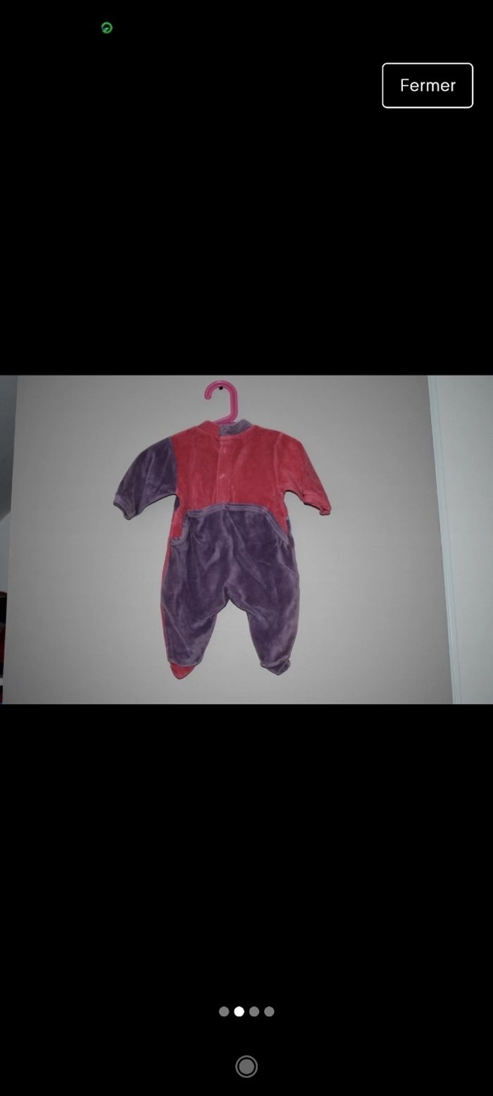 Pyjama absorba 3 mois fille - photo numéro 2