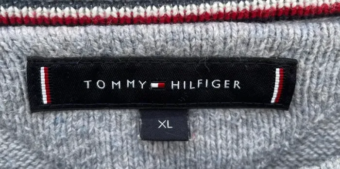 Crewneck Tommy Hilfiger Mens XL cotton polyamid woold - photo numéro 3