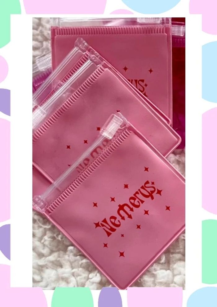 Lot de pochette à bijoux avec zip - photo numéro 3