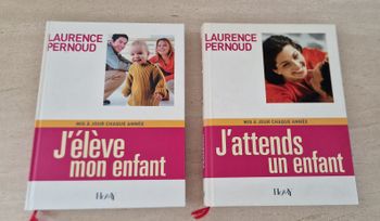 Lot de 2 livres J'attends & J'élève mon enfant