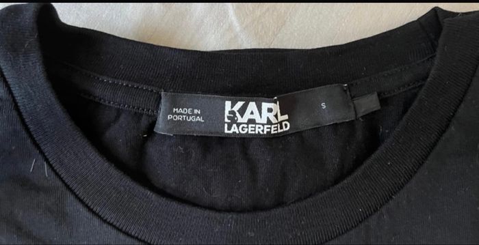T shirt noir Karl lagerfeld - photo numéro 3