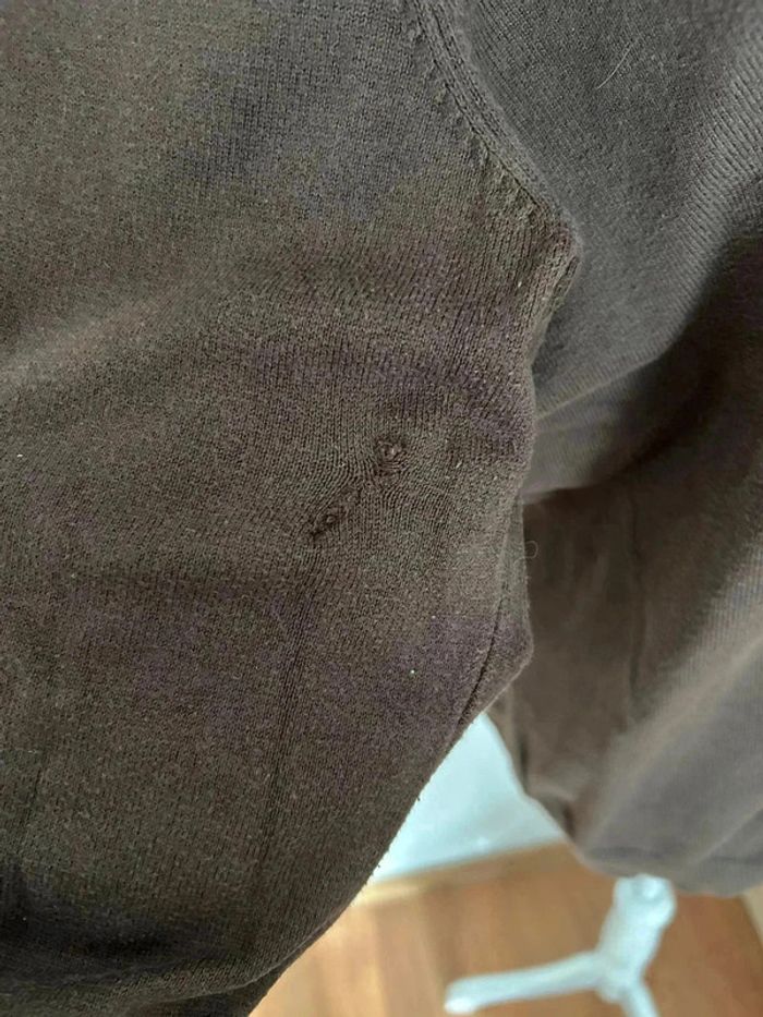 Pull marron tommy Hilfiger - photo numéro 3