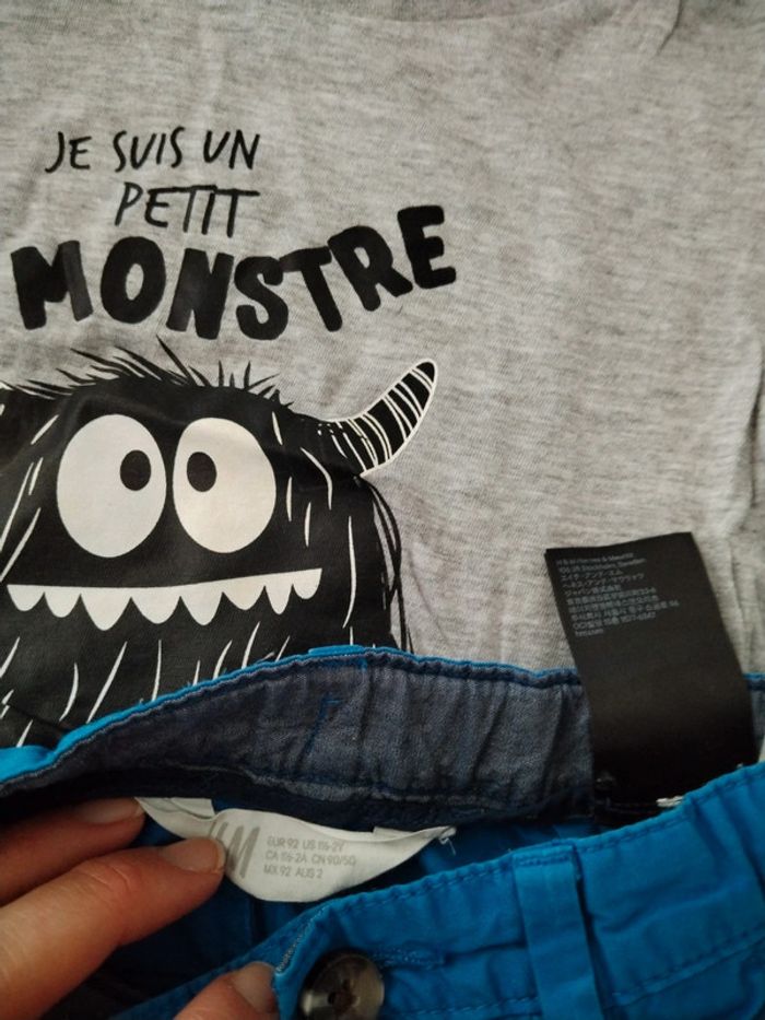 Ensemble h&m 24mois garçon - photo numéro 2