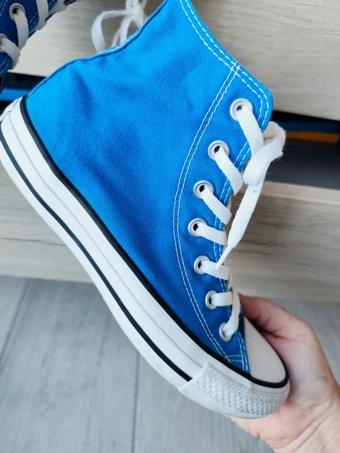 Converse bleu électrique - photo numéro 3