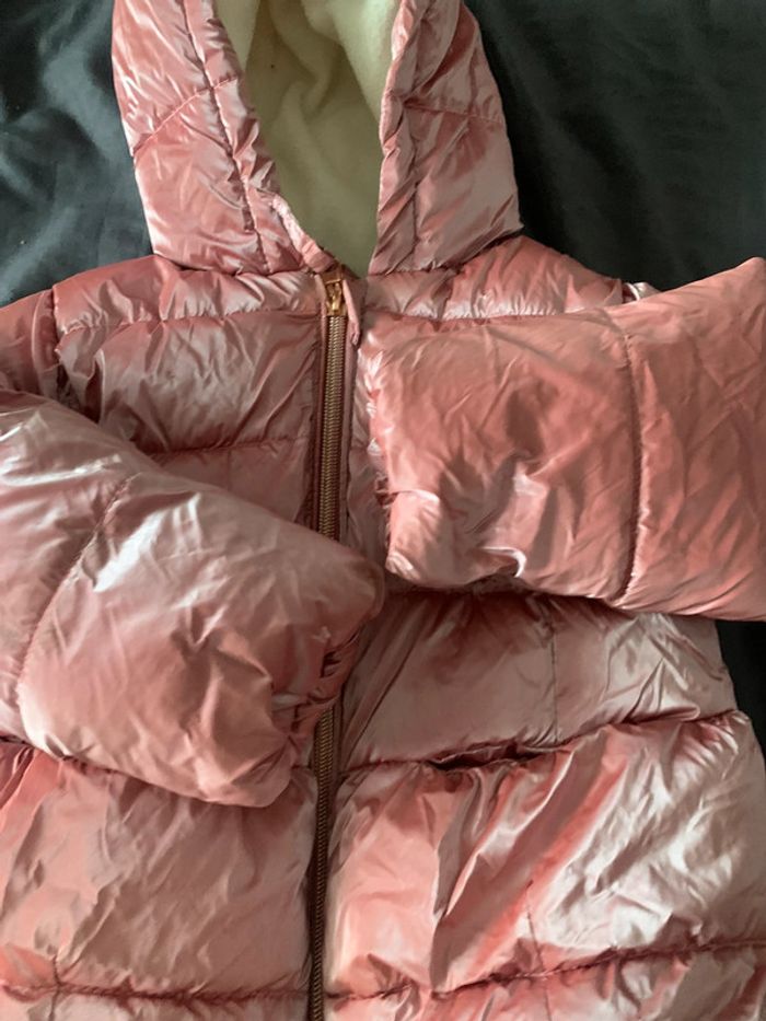 Très jolie manteau bébé fille hiver - photo numéro 4