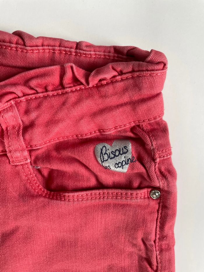 Pantalon rose/saumon taille 12 ans tape à l’œil - photo numéro 3