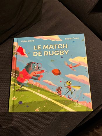 Livre pour enfants macdo esprit sportif le match de rugby