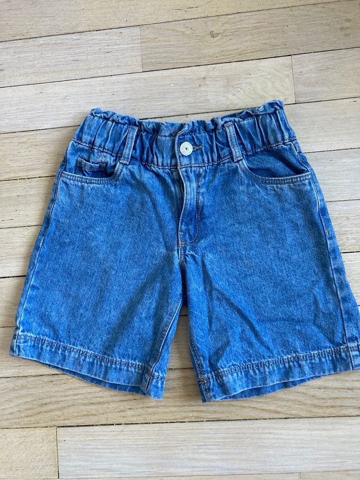Short 🩳 long en jean 👧🏻 taille 7 ans