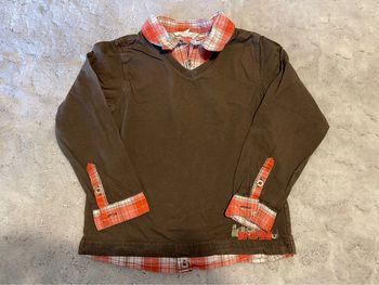 Chemise t-shirt 2 en 1 - Kidkanaï - 5 ans