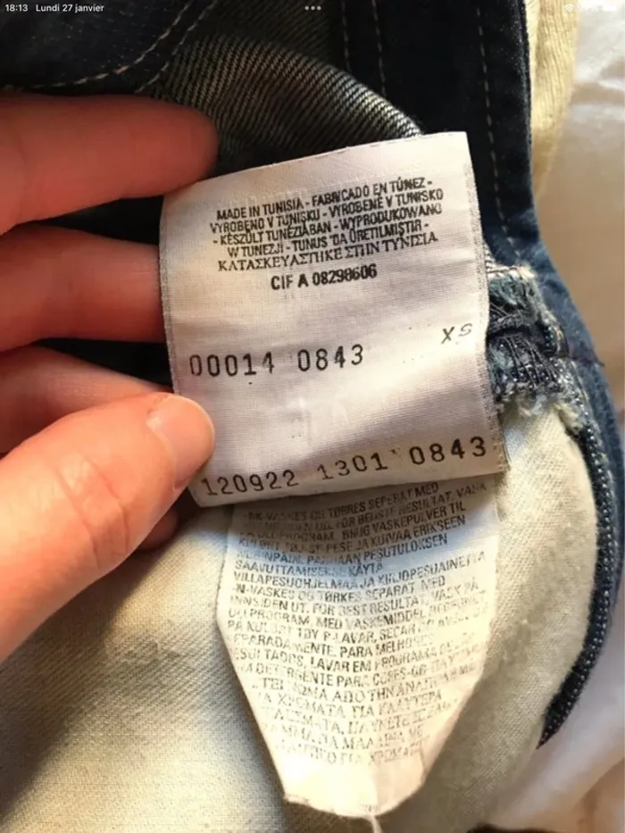 Jupe Levi’s en jean taille 34 - photo numéro 13