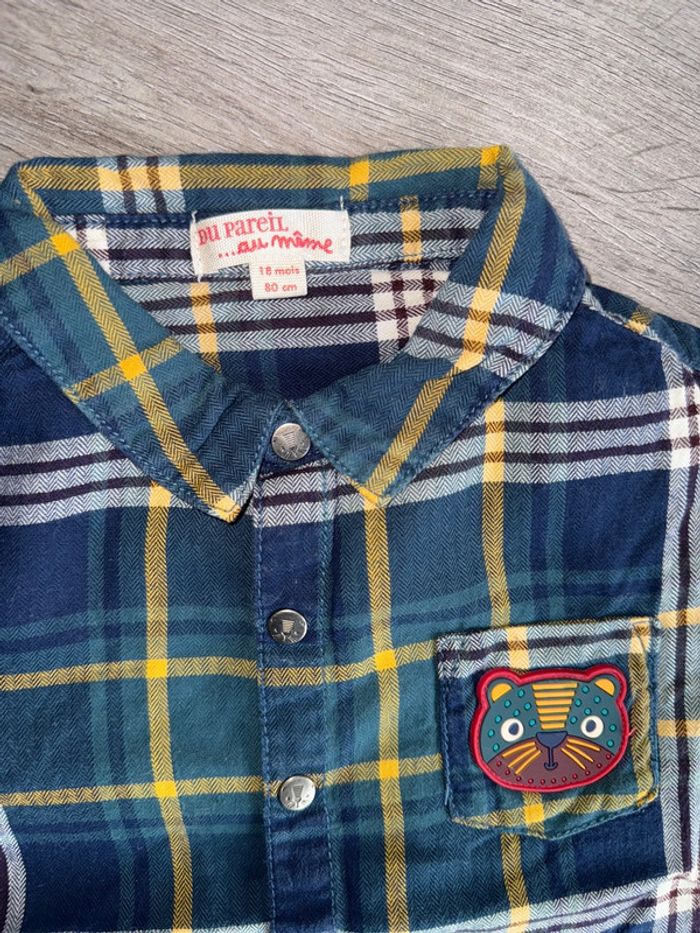 Chemise 18 mois du pareil au même - photo numéro 3