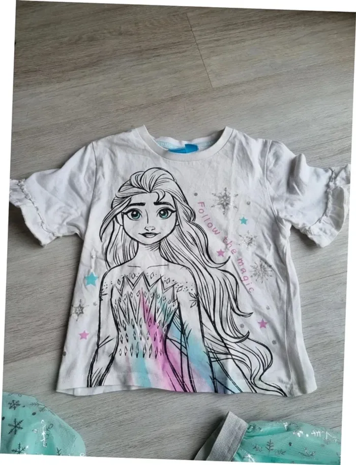 Ensemble reine des neiges 6/7ans - photo numéro 4