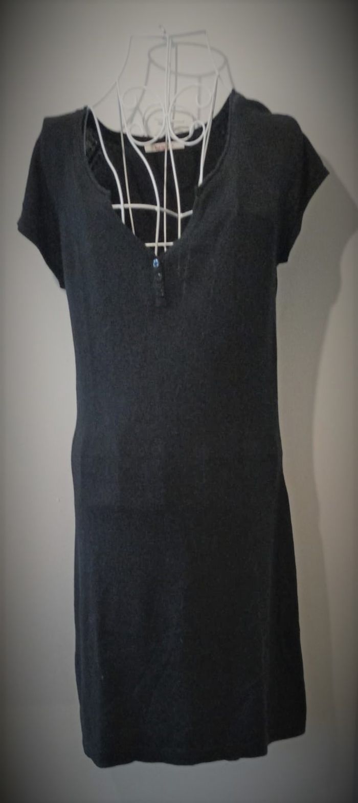 Robe noire automne hiver Camaïeu - photo numéro 4