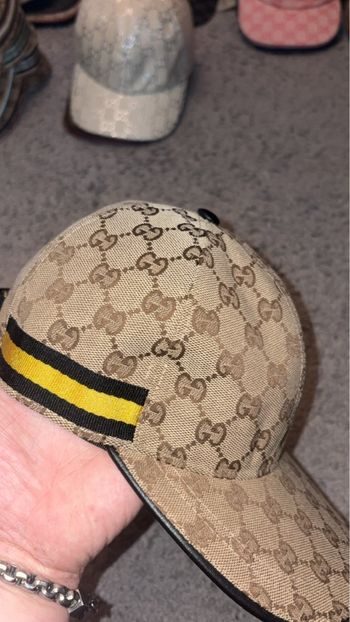 Casquette Gucci bande rare