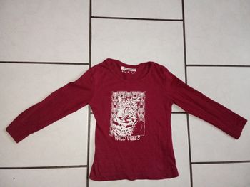 Maillot manches longues fille 4 ans