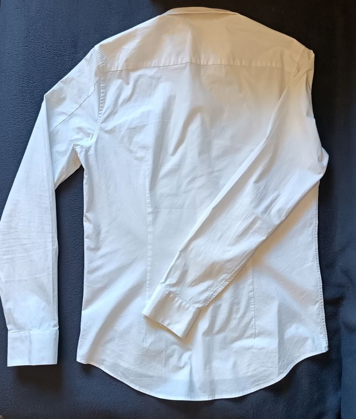 Chemise Calvin Klein Jeans blanche - Slim Fit - Taille M - photo numéro 5