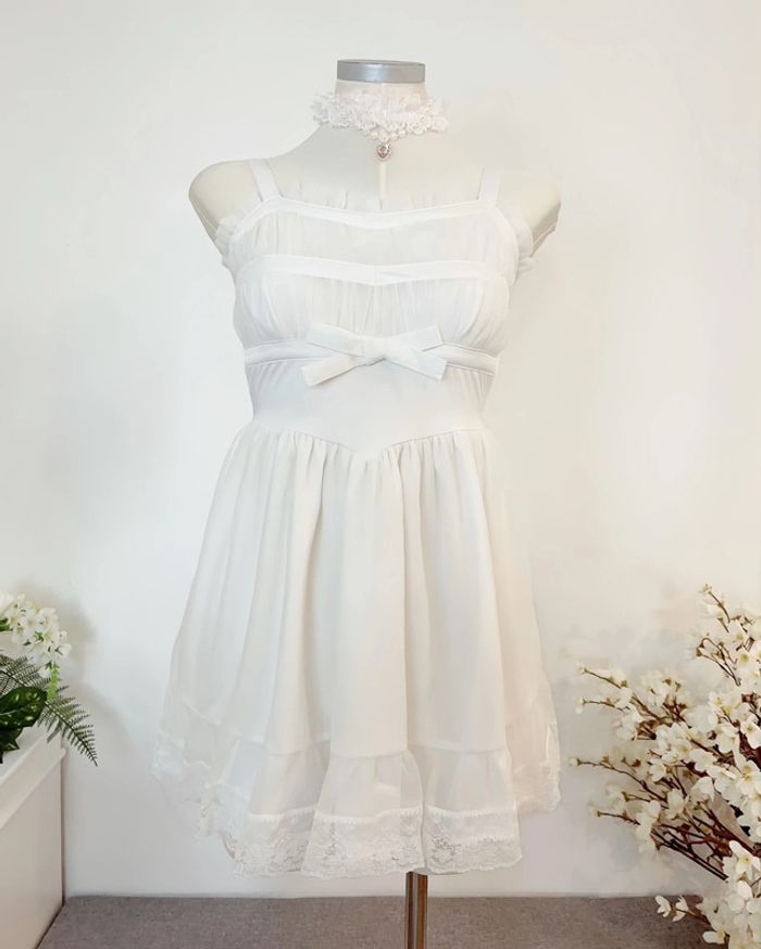 Robe Blanche Princesse Barbie Lolita - photo numéro 2