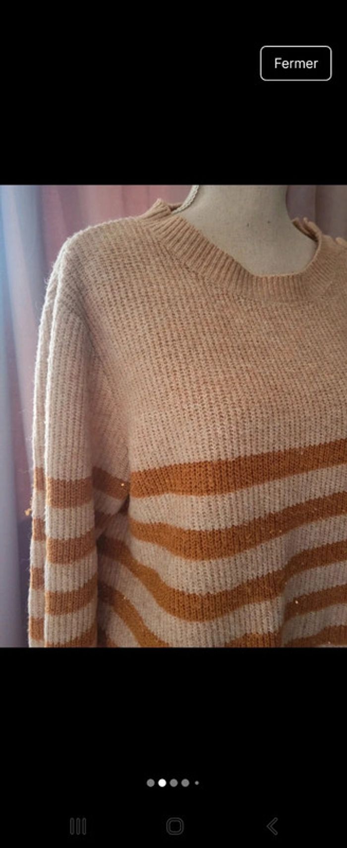 Pull rayée - photo numéro 3