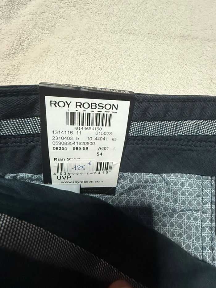 Roy Robson - Short « Rian Short » bleu, taille 54 - photo numéro 2