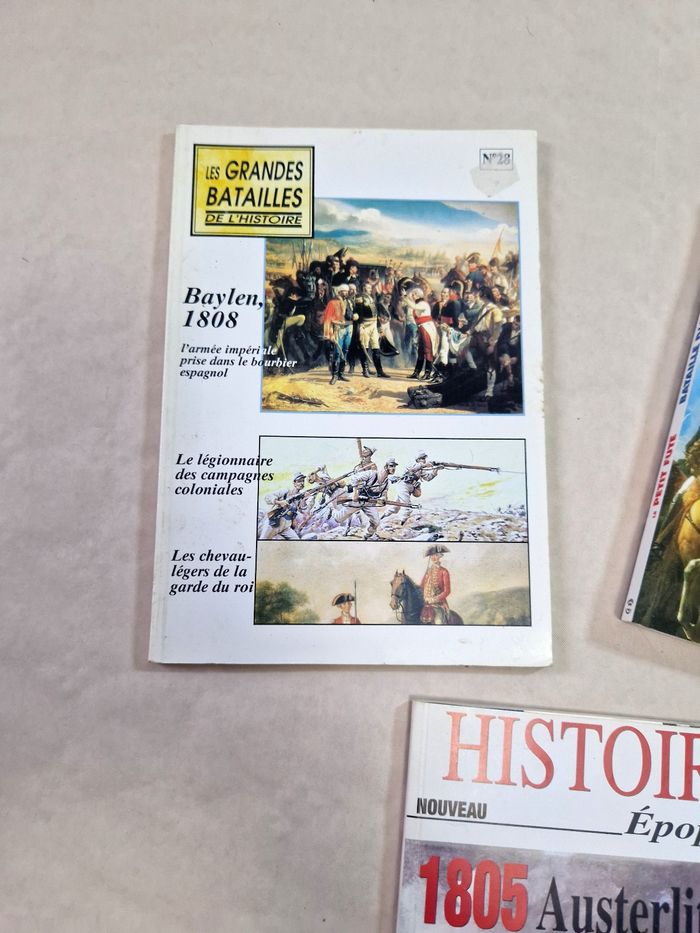 Lot de 3 livres , guerre , bataille  , Napoléon  : Austerlitz  ,  bataille Baylen 1808 - photo numéro 2