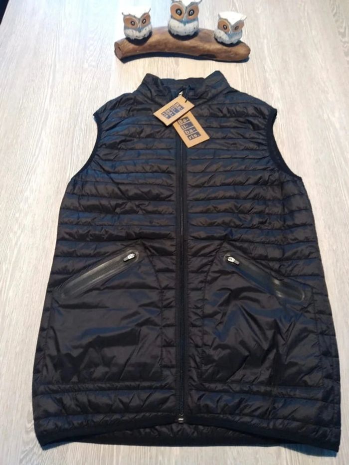 Veste sans manche balibaris noir taille xs